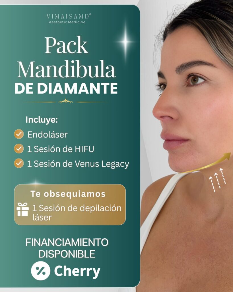 Protocolo Pack Mandíbula de Diamante para definición de contorno facial en Vimaisamd