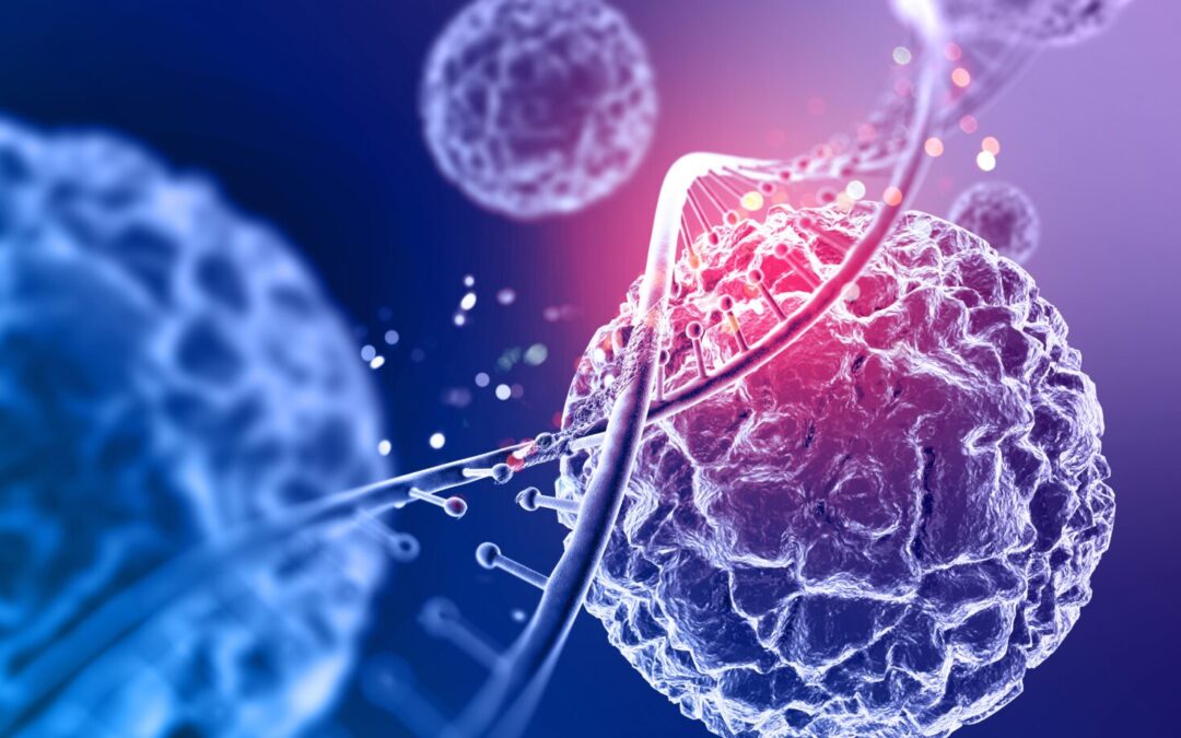 Estructura microscópica de exosomas y regeneración celular en medicina estética